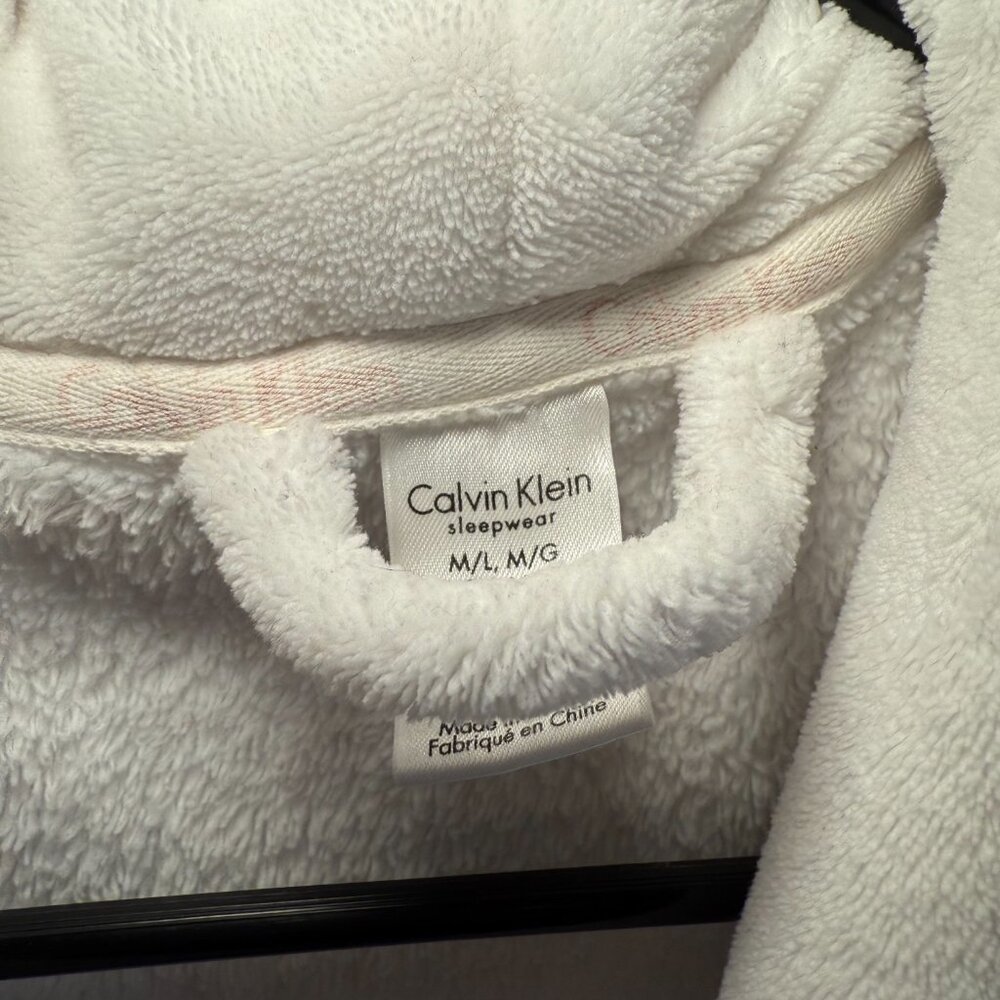 Calvin Klein Plush Bath Robe - Picture 2 of 5